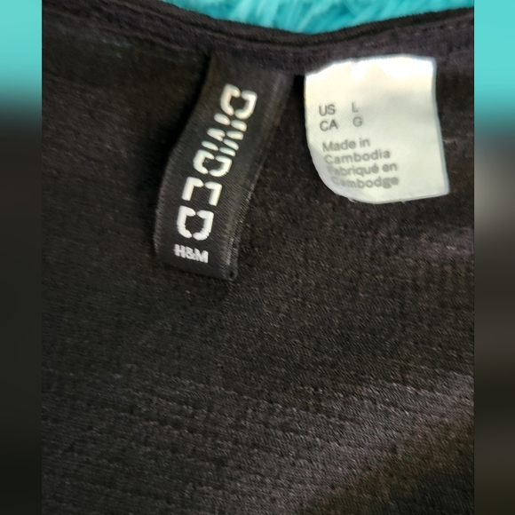 H&M Tie-Front Gauze Blouse - Picture 3 of 6